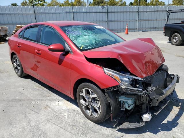 3KPF24AD8LE150740 - 2020 KIA FORTE FE RED photo 1