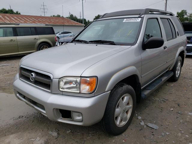 JN8DR09Y12W712229 - 2002 NISSAN PATHFINDER SILVER photo 2