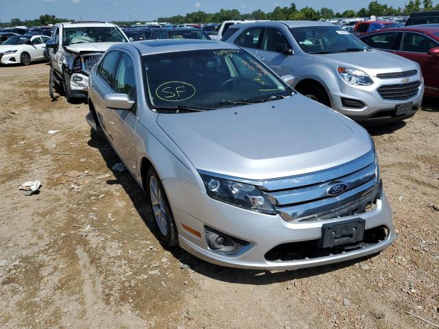 3FAHP0JA2CR347992 - 2012 FORD FUSION SEL SILVER photo 1