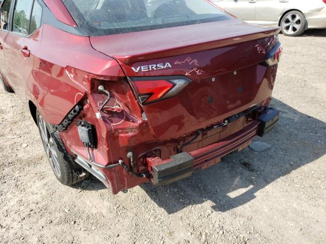 3N1CN8FV9LL812763 - 2020 NISSAN VERSA SR RED photo 9