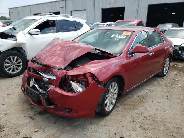 1G1ZE5E09CF246098 - 2012 CHEVROLET MALIBU LTZ წითელი ფოტო 2