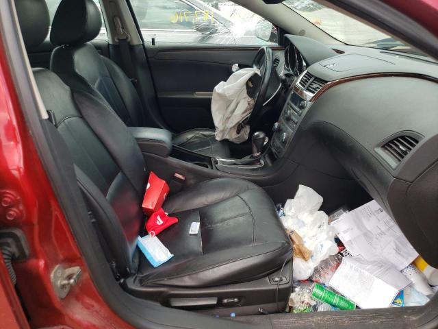 1G1ZE5E09CF246098 - 2012 CHEVROLET MALIBU LTZ წითელი ფოტო 5