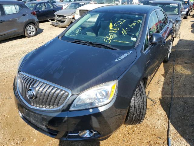 1G4PR5SK5F4125007 - 2015 BUICK VERANO CON GRAY photo 2