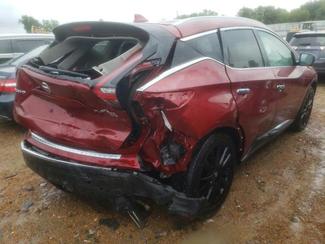 5N1AZ2DS7LN157867 - 2020 NISSAN MURANO PLA BURGUNDY photo 4