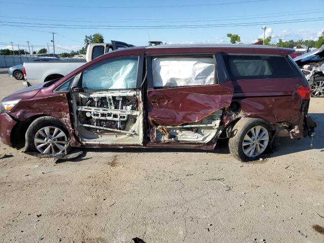 KNDMB5C11G6120068 - 2016 KIA SEDONA SILVER photo 9