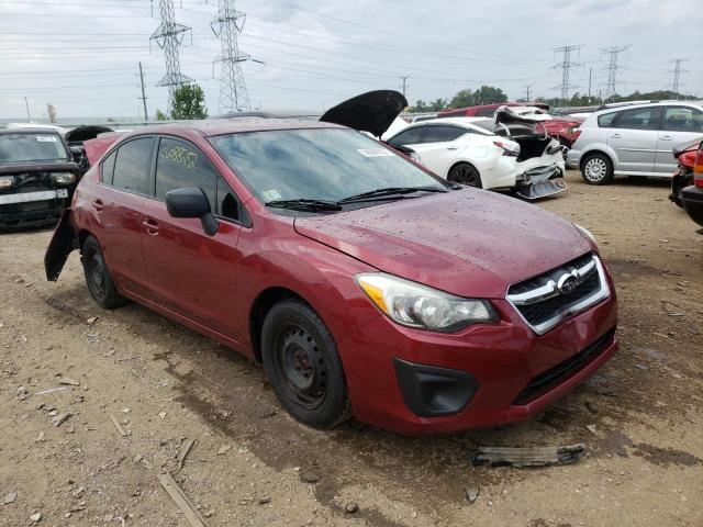 JF1GJAA66DG022026 - 2013 SUBARU IMPREZA MAROON photo 1