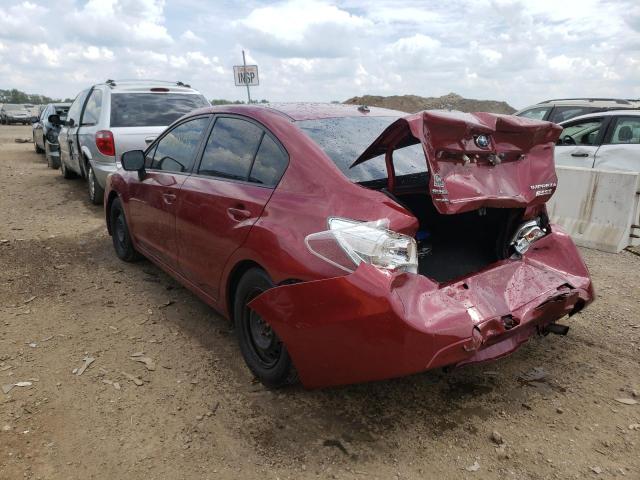 JF1GJAA66DG022026 - 2013 SUBARU IMPREZA MAROON photo 3