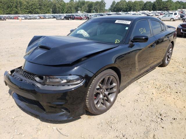 2C3CDXGJ6MH684499 - 2021 DODGE CHARGER SC BLACK photo 2