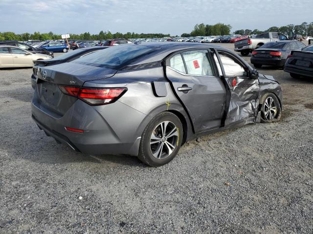 3N1AB8CV3LY221268 - 2020 NISSAN SENTRA SV GRAY photo 4