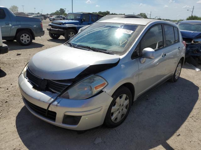 3N1BC13E29L480803 - 2009 NISSAN VERSA S SILVER photo 2