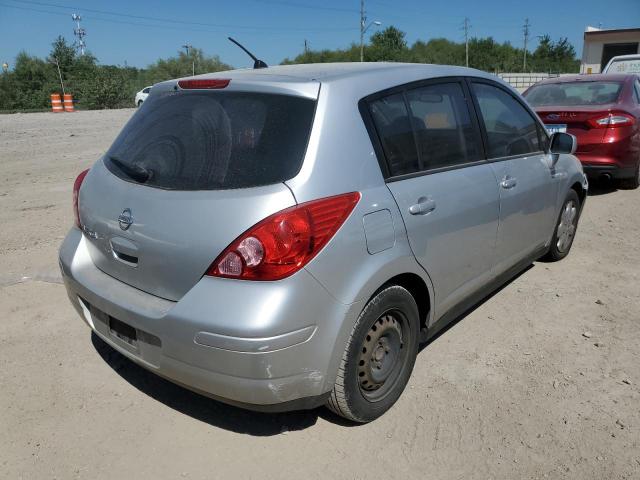 3N1BC13E29L480803 - 2009 NISSAN VERSA S SILVER photo 4