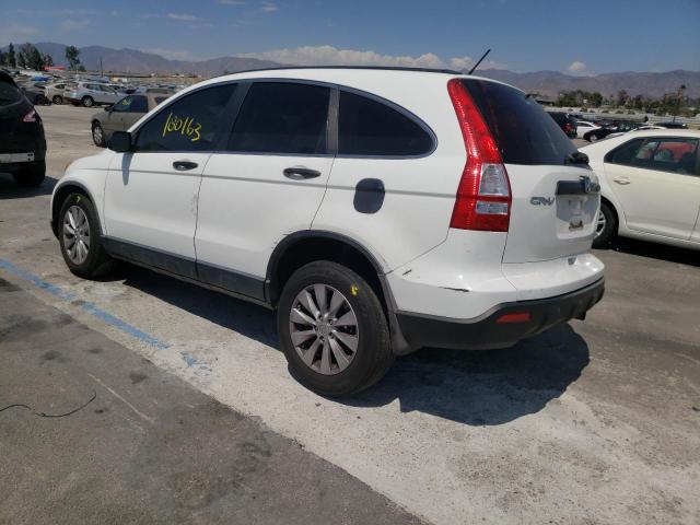 JHLRE38347C032972 - 2007 HONDA CR-V LX WHITE photo 3