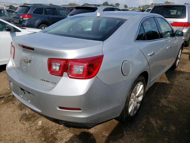 1G11E5SA9GU156493 - 2016 CHEVROLET MALIBU LIM 银色 照片 4