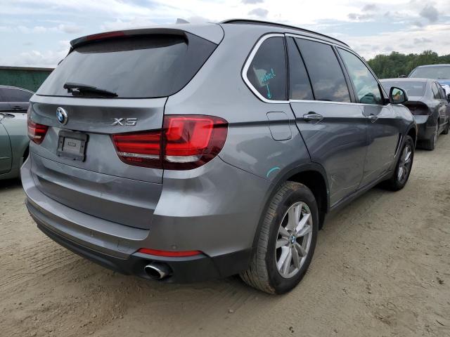 5UXKR2C55E0H33638 - 2014 BMW X5 SDRIVE3 GRAY photo 4