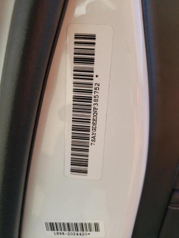 7SAYGDEEXNF385752 - 2022 TESLA MODEL Y أبيض صورة 10