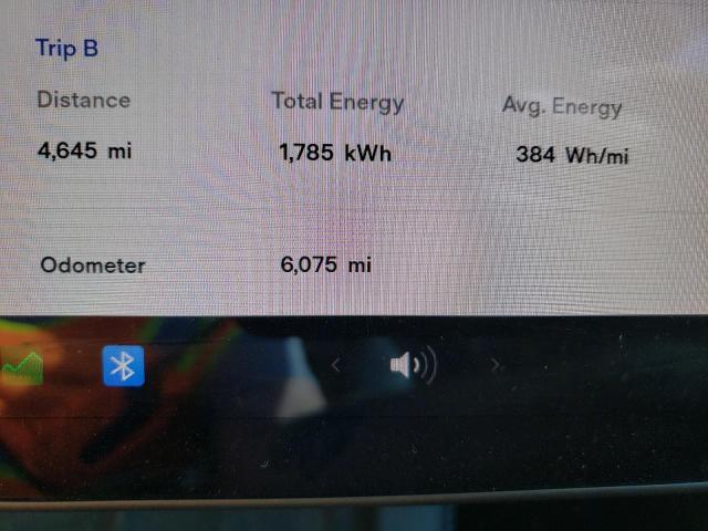 7SAYGDEEXNF385752 - 2022 TESLA MODEL Y أبيض صورة 8