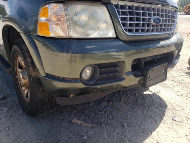 1FMDU75W02UC12545 - 2002 FORD EXPLORER GREEN photo 9