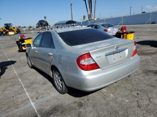 4T1BF30K23U050630 - 2003 TOYOTA CAMRY LE SILVER photo 3