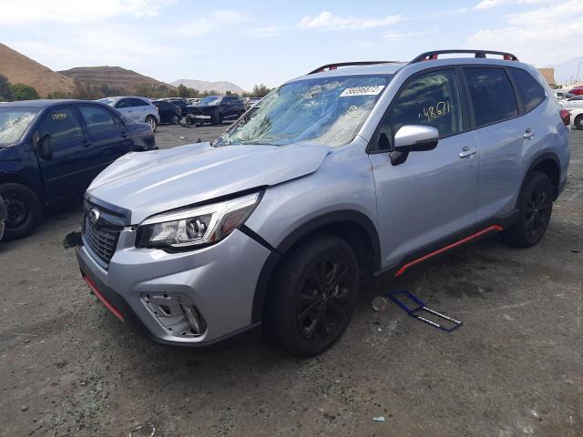 JF2SKARC6LH424862 - 2020 SUBARU FORESTER S Boz foto 2