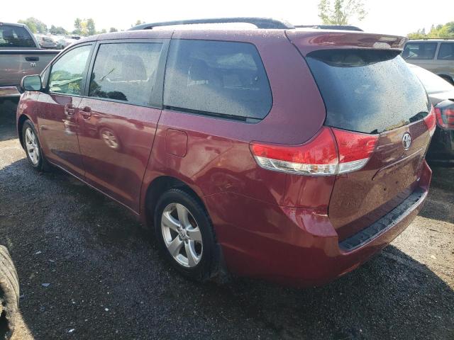 5TDKK3DC3ES430473 - 2014 TOYOTA SIENNA LE MAROON photo 3