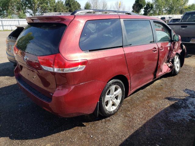 5TDKK3DC3ES430473 - 2014 TOYOTA SIENNA LE MAROON photo 4