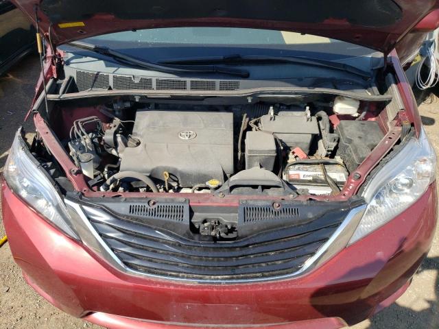 5TDKK3DC3ES430473 - 2014 TOYOTA SIENNA LE MAROON photo 7