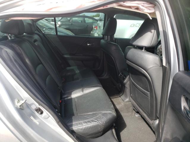 1HGCR2F81DA033473 - 2013 HONDA ACCORD EXL SILVER photo 6