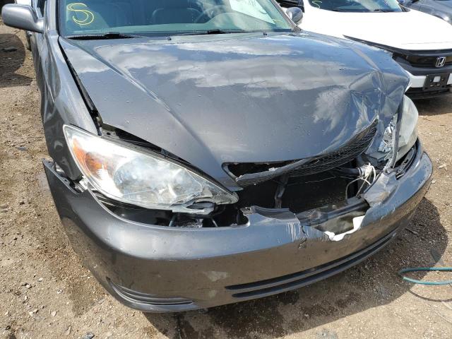 4T1BE32K84U911052 - 2004 TOYOTA CAMRY LE GRAY photo 9