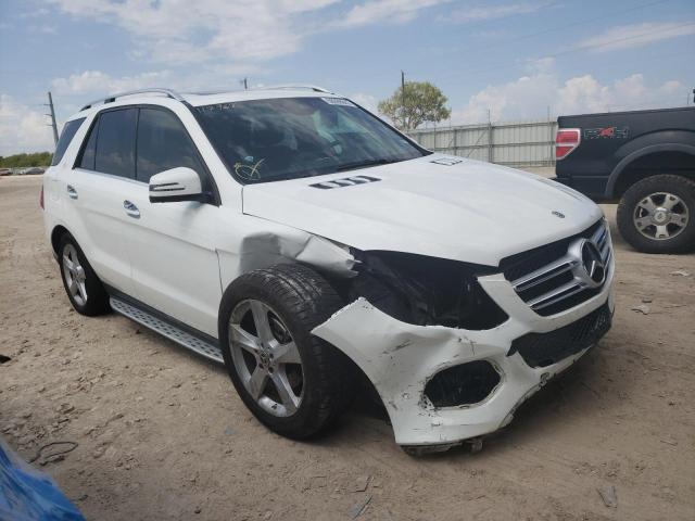 4JGDA5JBXJB117968 - 2018 MERCEDES-BENZ GLE 350 WHITE photo 1