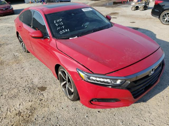1HGCV2F3XLA000521 - 2020 HONDA ACCORD SPO წითელი ფოტო 1