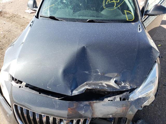 2G4GM5EX7H9119506 - 2017 BUICK REGAL CHARCOAL photo 7