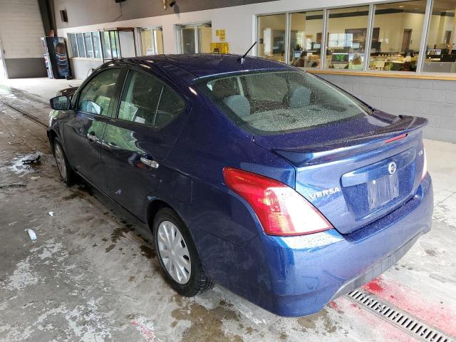 3N1CN7AP4KL851214 - 2019 NISSAN VERSA S BLUE photo 3