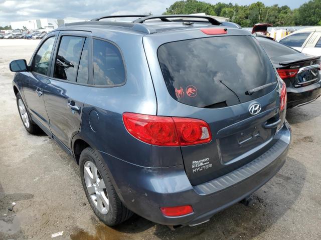 5NMSH13E49H236212 - 2009 HYUNDAI SANTA FE S GRAY photo 3