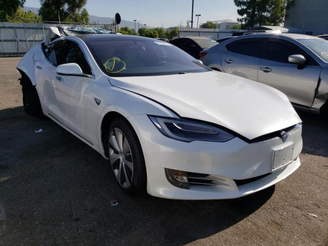 5YJSA1E29MF425830 - 2021 TESLA MODEL S Սպիտակ լուսանկար 1