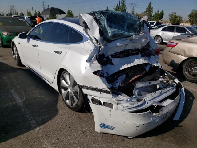 5YJSA1E29MF425830 - 2021 TESLA MODEL S Սպիտակ լուսանկար 3