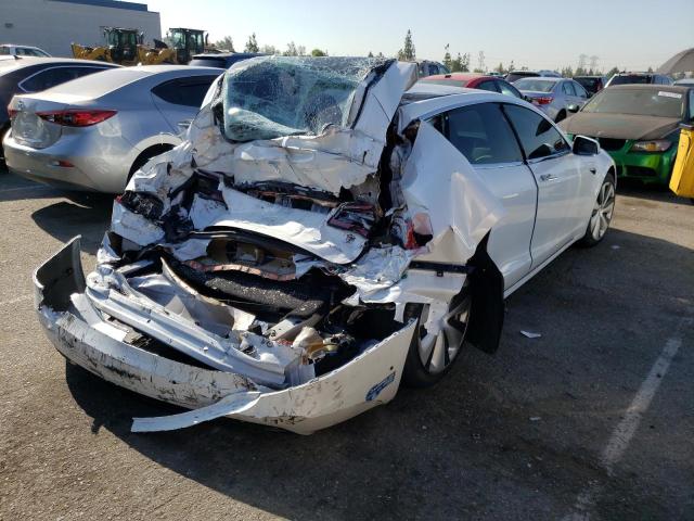 5YJSA1E29MF425830 - 2021 TESLA MODEL S Սպիտակ լուսանկար 4