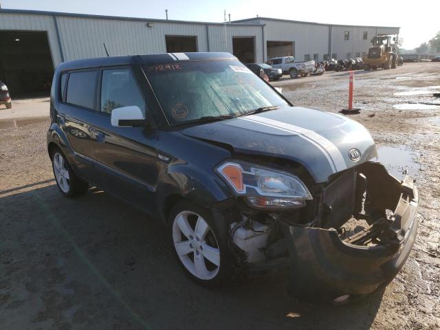 KNDJT2A25A7072912 - 2010 KIA SOUL BLUE photo 1