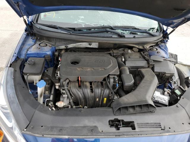 5NPE34AF7JH678630 - 2018 HYUNDAI SONATA BLUE photo 7