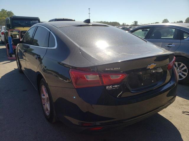 1G1ZB5ST2JF267086 - 2018 CHEVROLET MALIBU LS BLACK photo 3