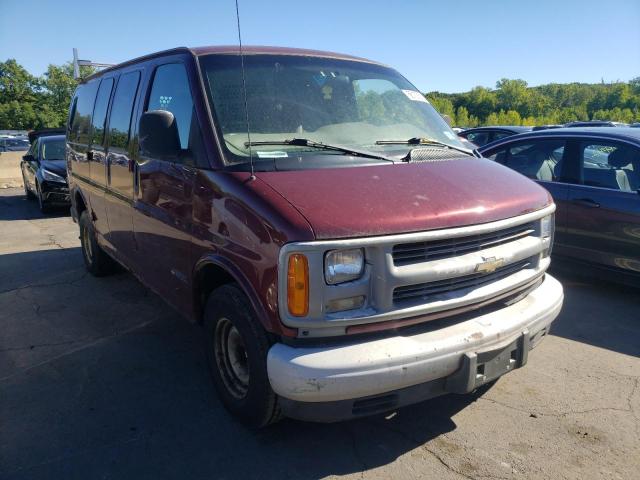 1GCFG15W3Y1115948 - 2000 CHEVROLET EXPRESS RED photo 1