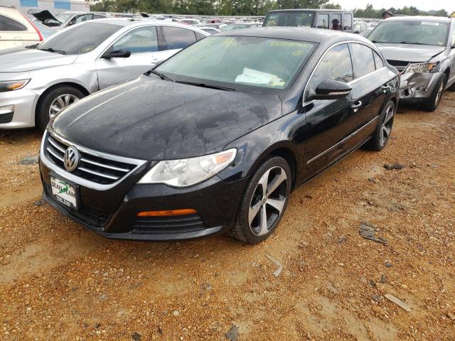 WVWMN7AN8CE544842 - 2012 VOLKSWAGEN CC SPORT BLACK photo 2