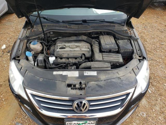WVWMN7AN8CE544842 - 2012 VOLKSWAGEN CC SPORT BLACK photo 7