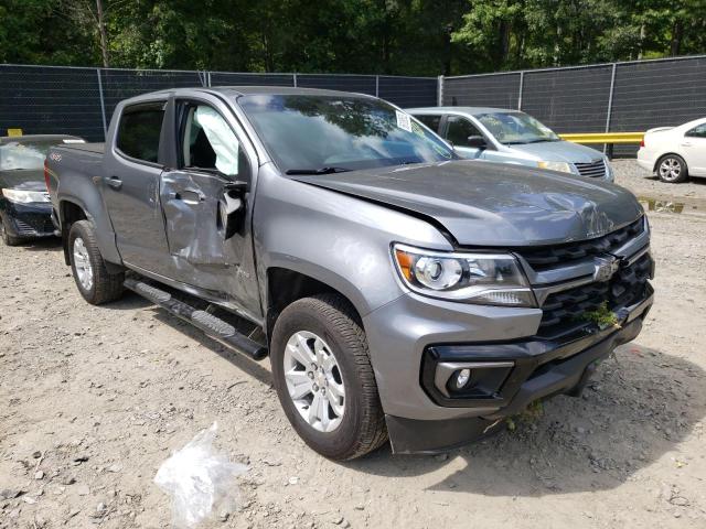 1GCGTCEN5M1112403 - 2021 CHEVROLET COLORADO L GRAY photo 1