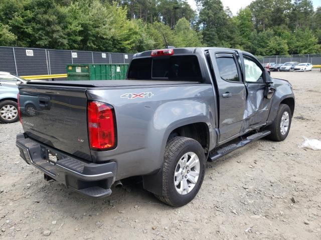 1GCGTCEN5M1112403 - 2021 CHEVROLET COLORADO L GRAY photo 4