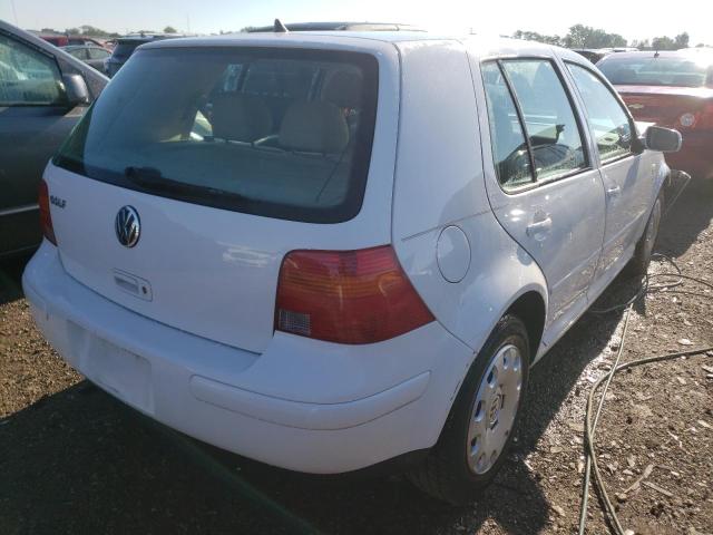 9BWFK61J334030661 - 2003 VOLKSWAGEN GOLF GL WHITE photo 4