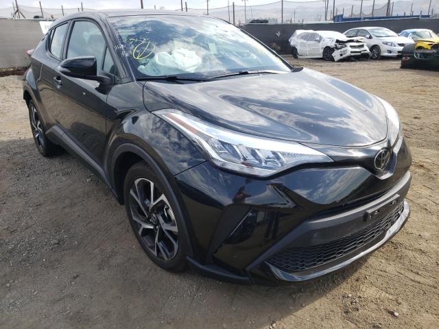 NMTKHMBX4NR143717 - 2022 TOYOTA C-HR XLE BLACK photo 1