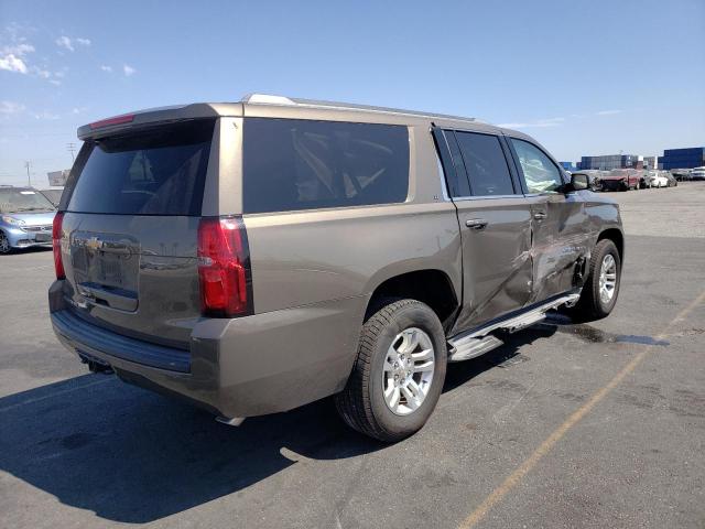 1GNSCJKC3FR628286 - 2015 CHEVROLET SUBURBAN C GRAY photo 4