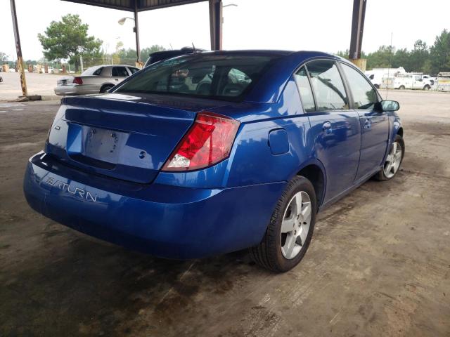 1G8AL55FX6Z120540 - 2006 SATURN ION LEVEL BLUE photo 4