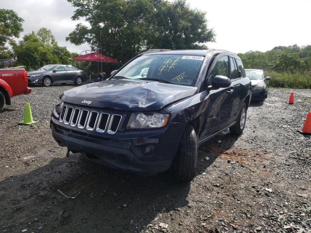 1C4NJCBB5GD698899 - 2016 JEEP COMPASS SP BLUE photo 2