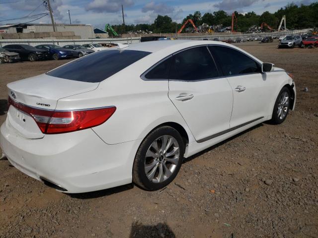 KMHFH4JG0EA370609 - 2014 HYUNDAI AZERA GLS WHITE photo 4